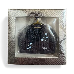 Taylor Swift Blue Midnights Album Cardigan Ornament
